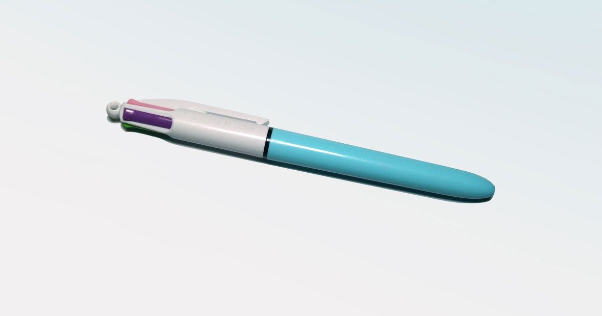 stylo Bic 4 couleurs