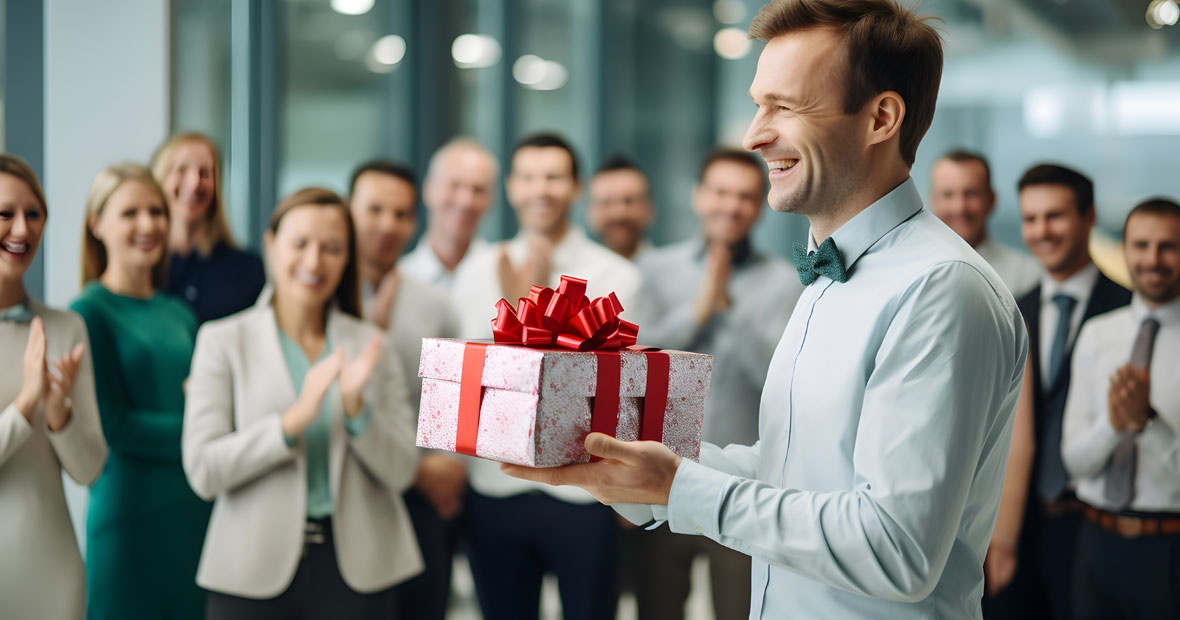 Cadeau pour les collaborateurs