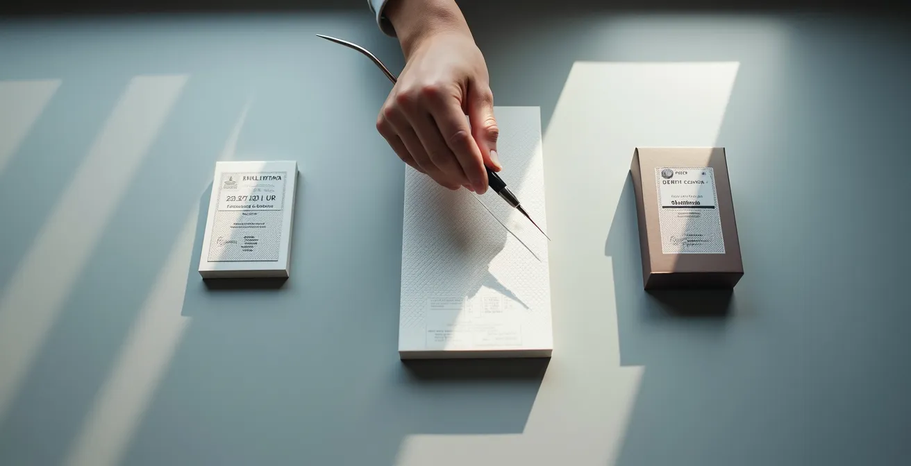 Comparaison visuelle des différents labels Made in France sur des produits